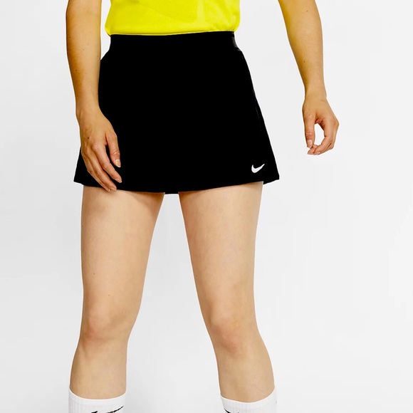 Nike Black S Dri Fit Black Tennis Skirt